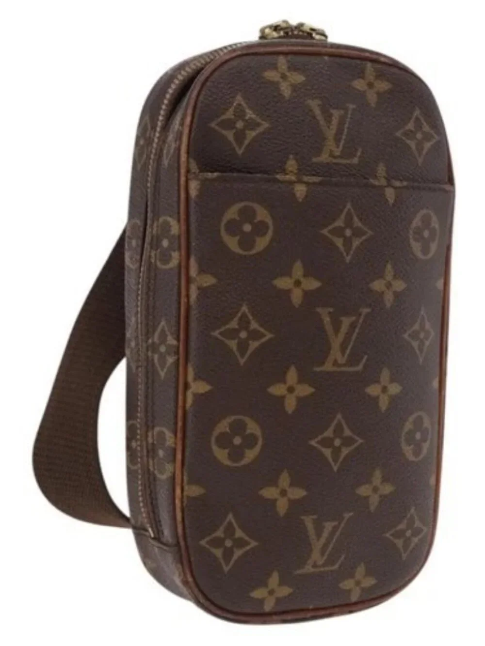 LOUIS VUITTON Monogram Pochette Gange Shoulder Bag M51870 LV Auth 185949
